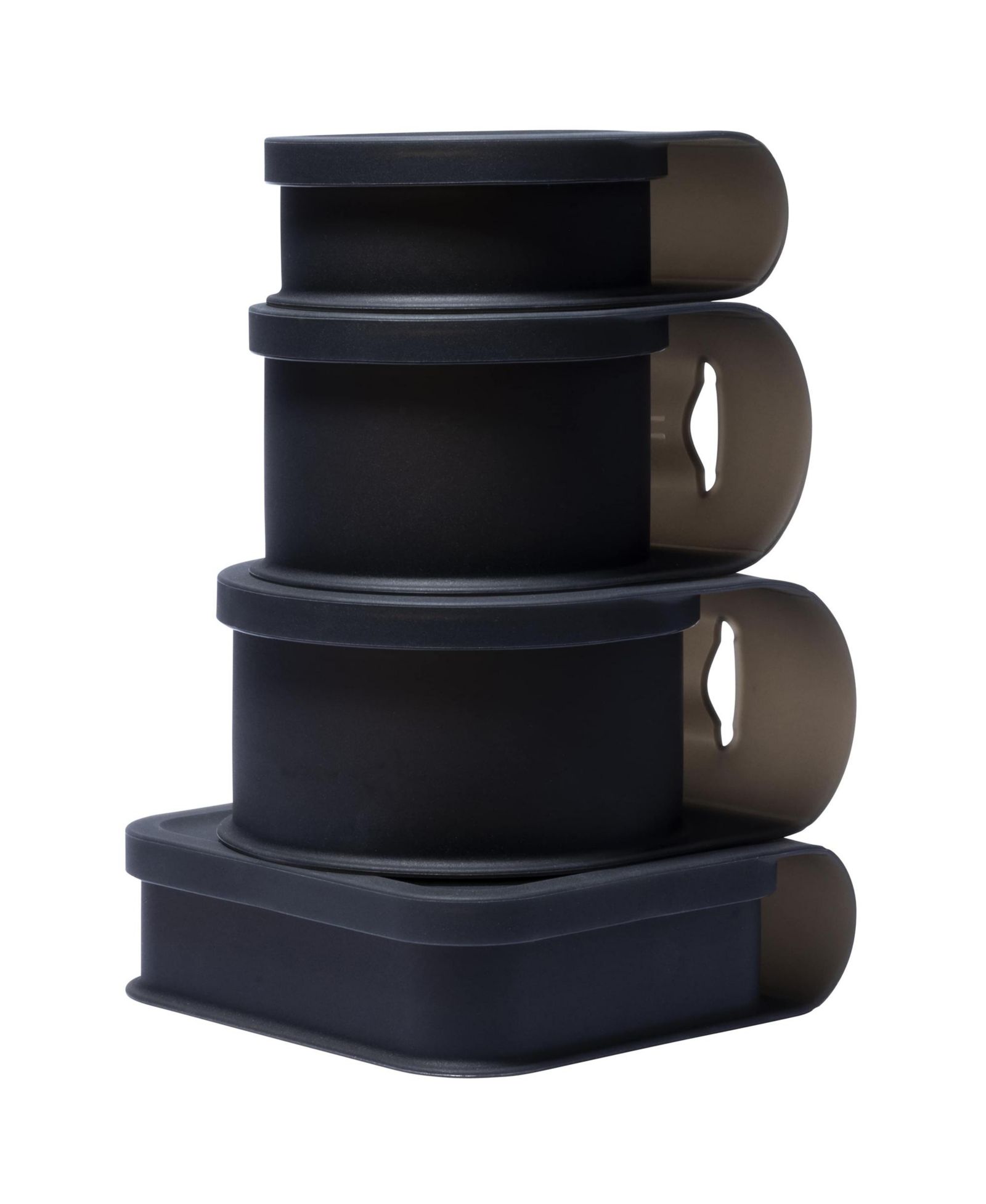 Набор мисок Silipint Go Go Bowl, 4 шт, Smoke - 10, 20, 30 oz & Sandwich