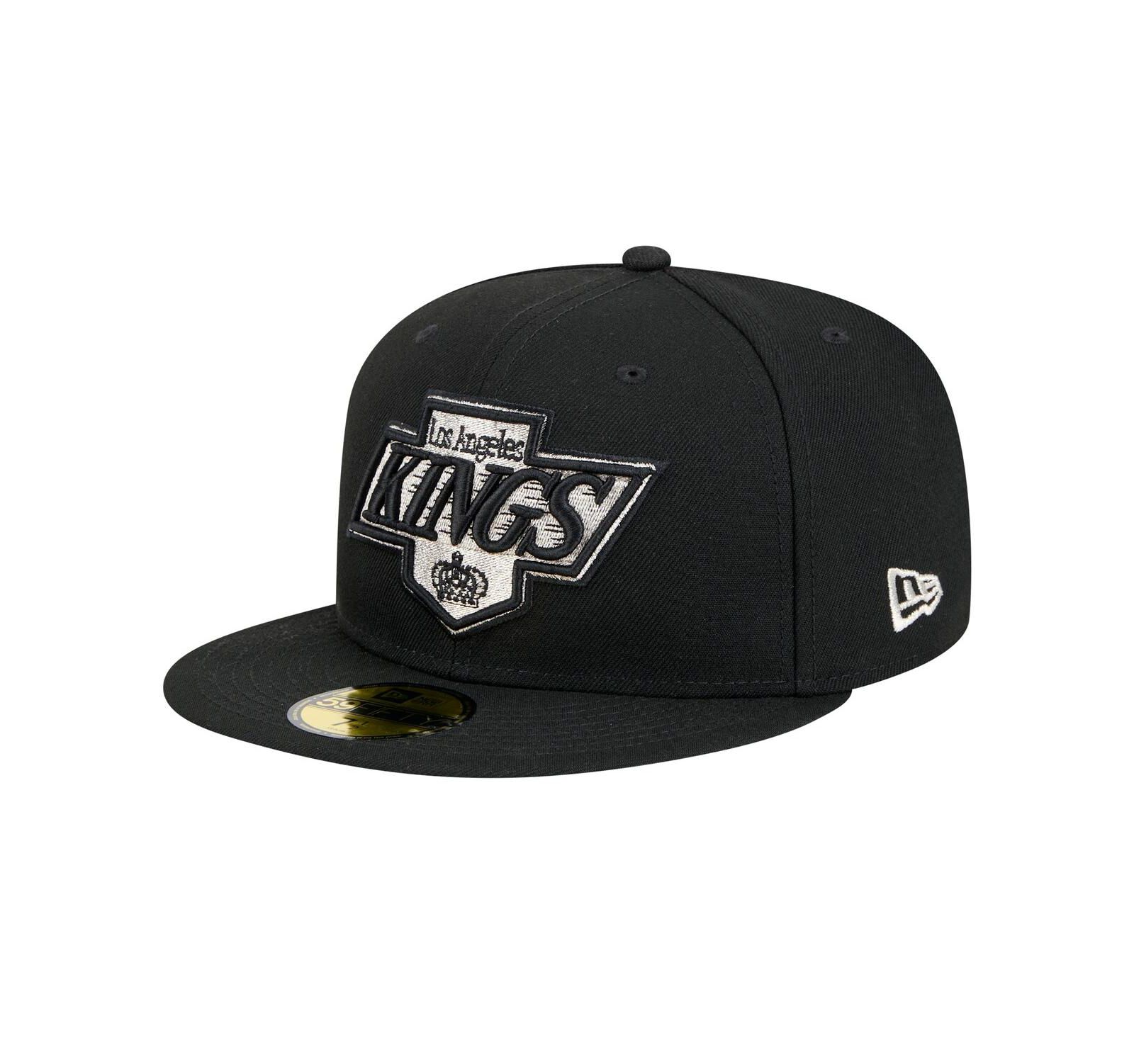 New Era Men's Black Los Angeles Kings Core 59FIFTY Fitted Hat
