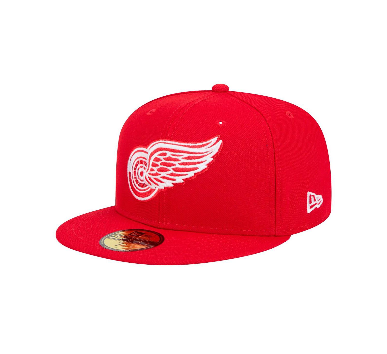 Кепка New Era Men's Red Detroit Red Wings Core 59FIFTY, fitted