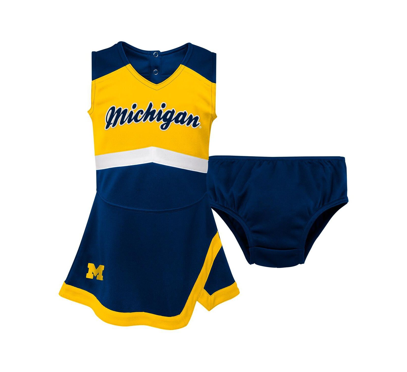 Outerstuff Детское платье-джемпер Michigan Wolverines Navy