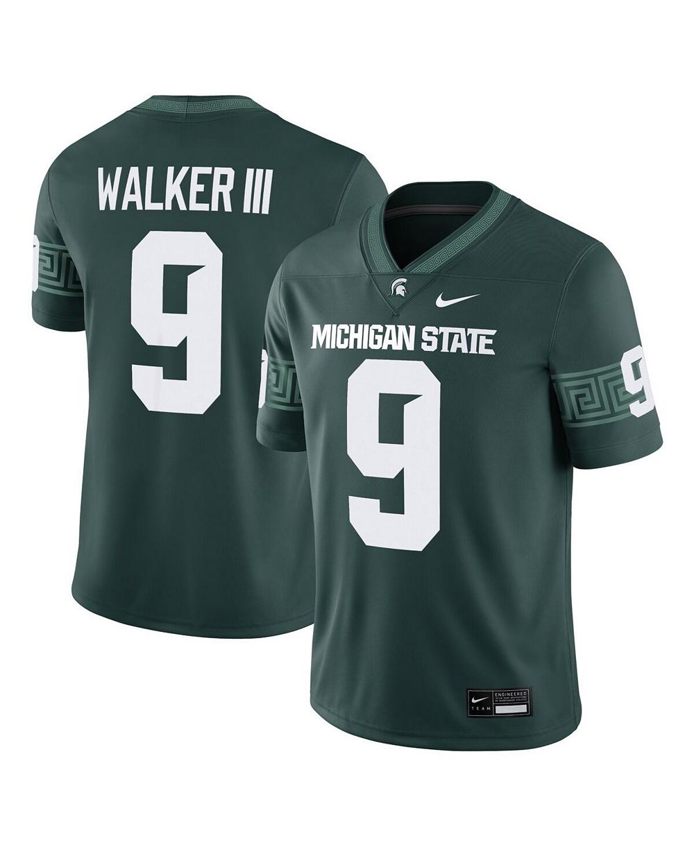 Мужская джерси Nike, Kenneth Walker III, Michigan State Spartans
