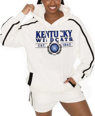 Gameday Couture Женский Cream Kentucky Wildcats Down, Set, Go Pullover Hoodie and Shorts Set