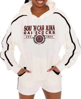 Женский комплект из худи и шорт Gameday Couture Cream South Carolina Gamecocks Down, Set, Go