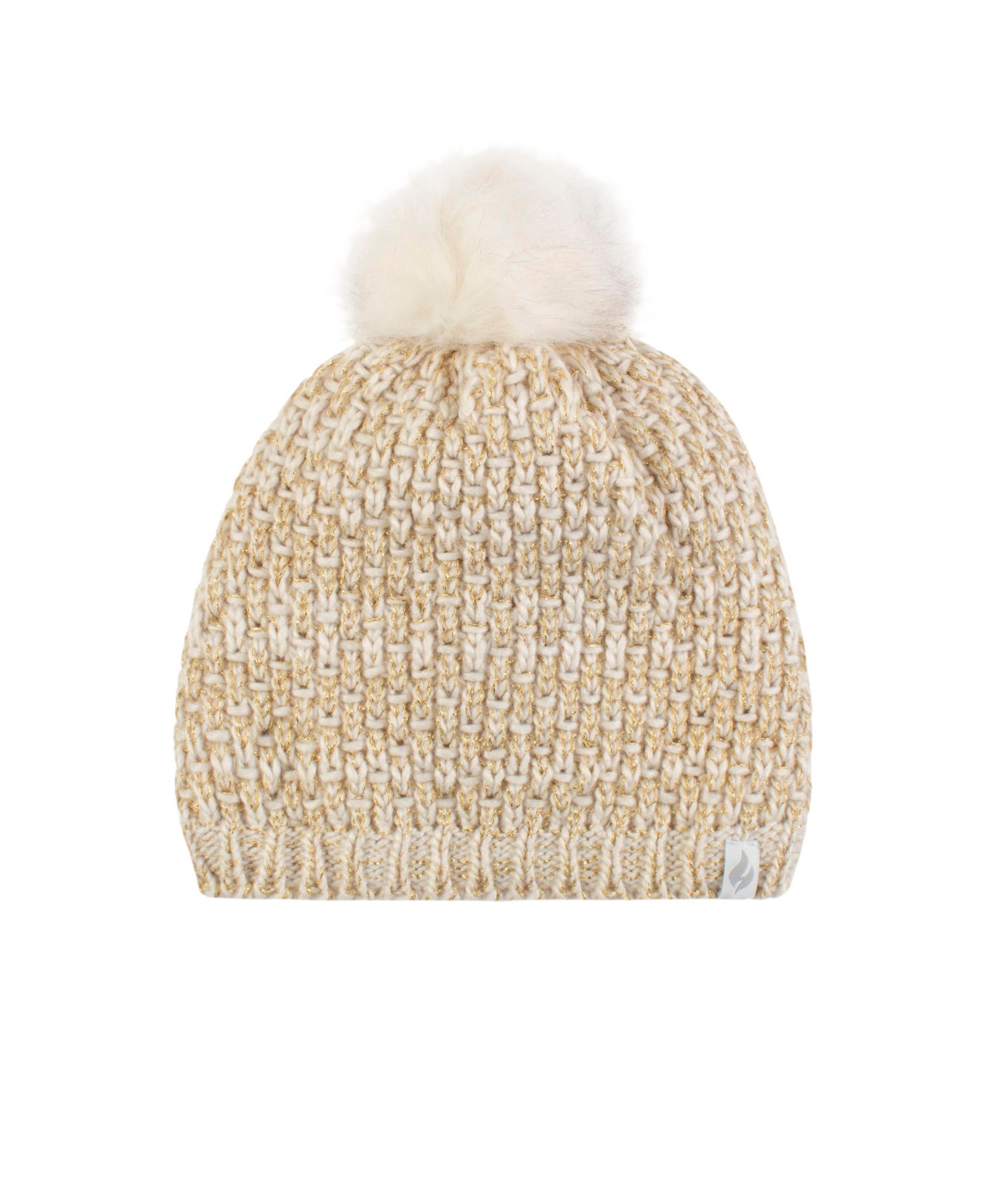 Heat Holders Corsica Basket Weave Pom-Pom Hat