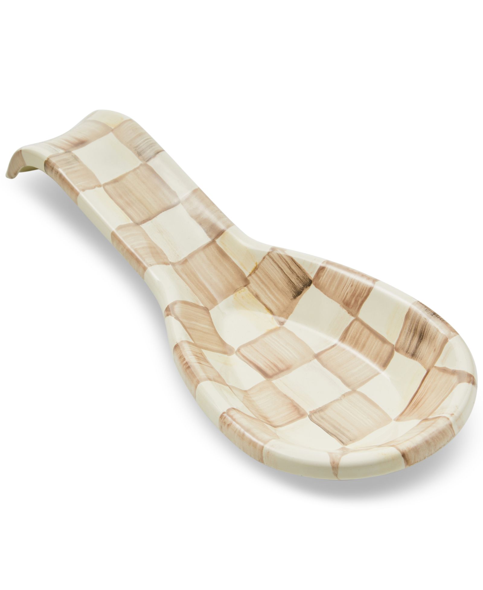 Mackenzie-Childs Подставка для ложки Mocha Check