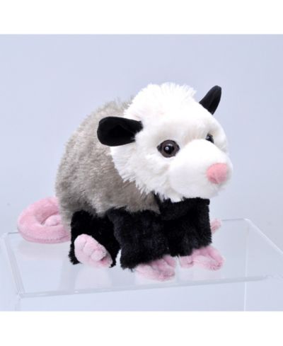 Wild Republic Cuddlekins Mini Opossum Stuffed Animal, 8 Inches