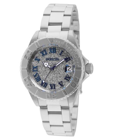 Женские часы Invicta 33360 Angel Quartz с серебряным циферблатом