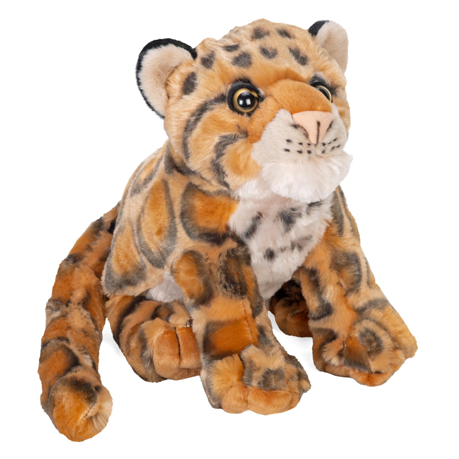 Wild Republic плюшевый леопард Clouded Leopard, мягкая игрушка для детей, 12 Inches