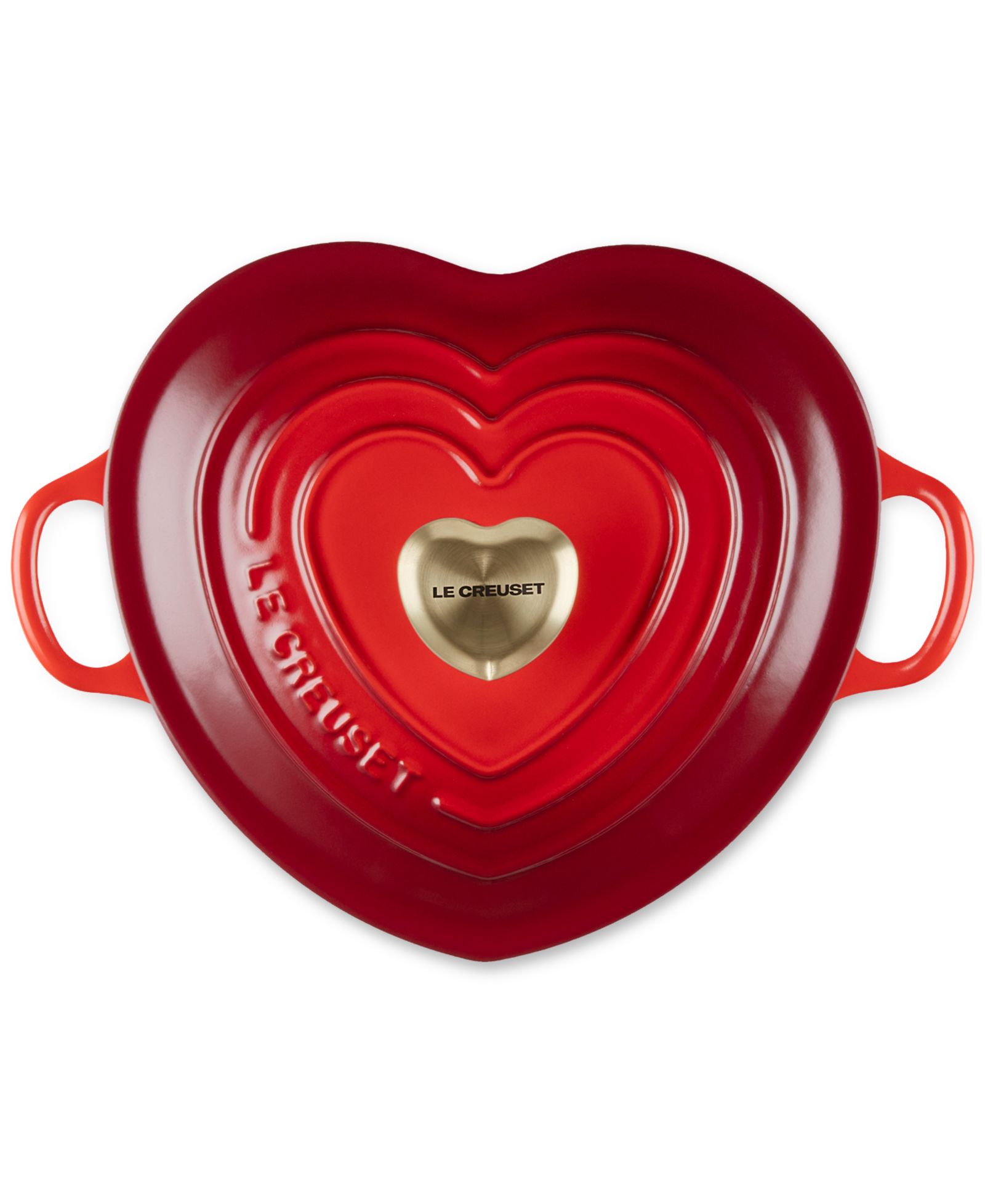 Le Creuset Enameled Cast Iron 1.25-Quart Traditional Heart Cocotte Dutch Oven