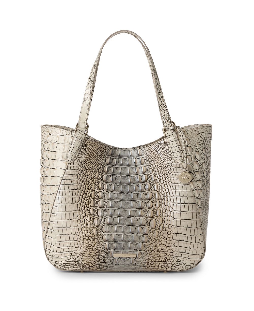 Brahmin Aliza Melbourne Large Leather Tote Handbag