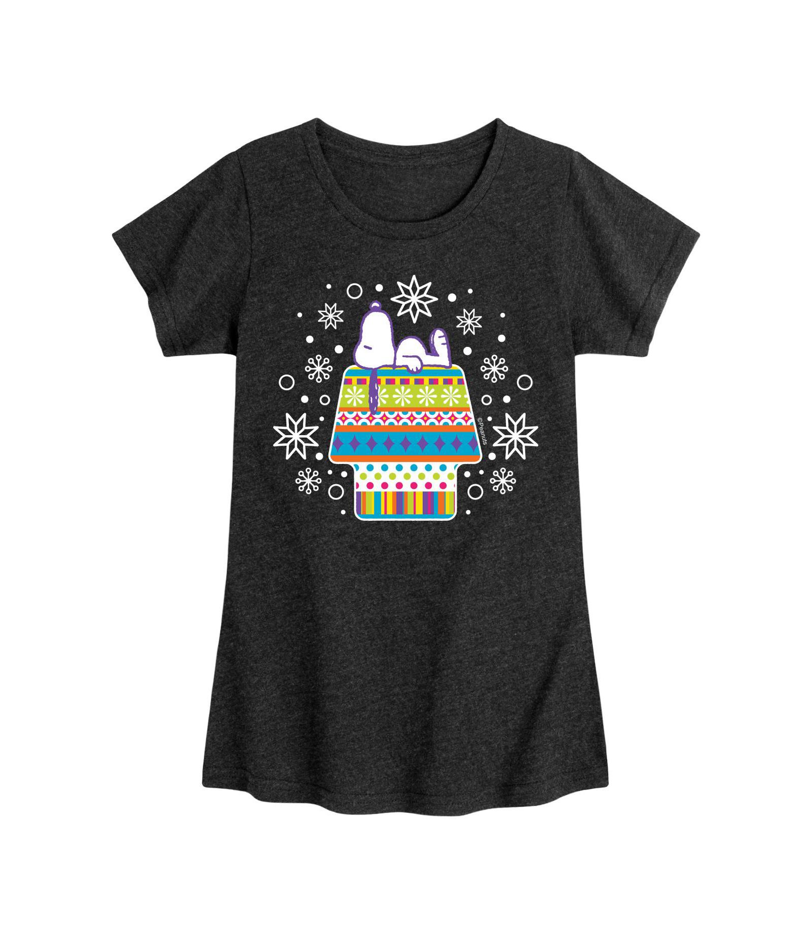 Футболка Peanuts Big Girls Snoopy с принтом