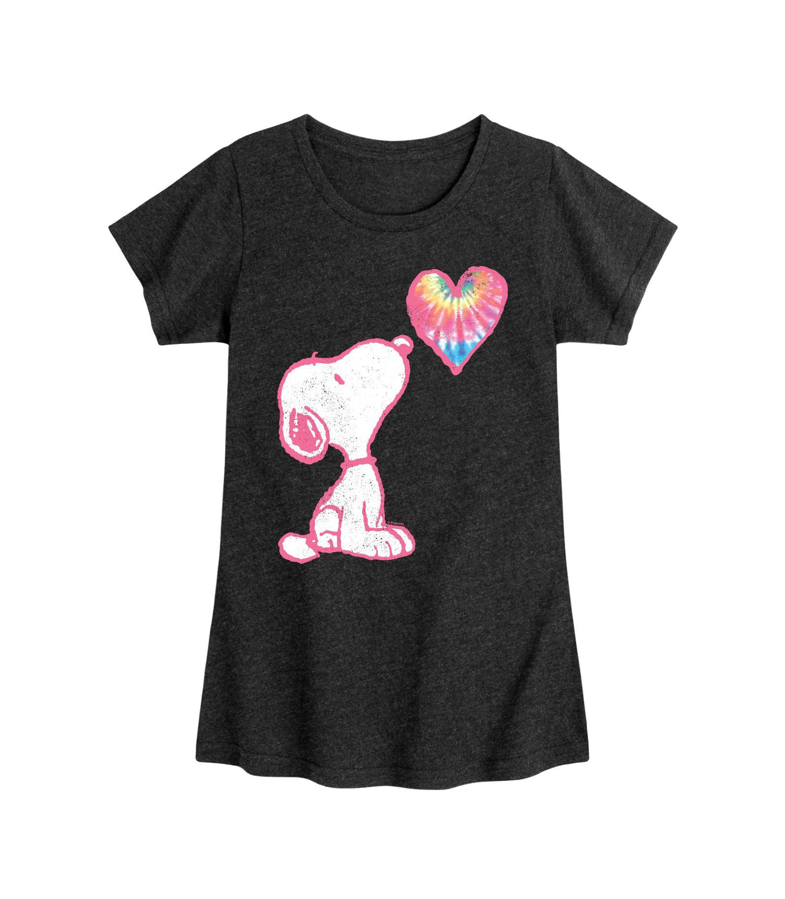 Детская футболка Peanuts Snoopy Tie Dye с графическим принтом