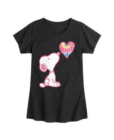Детская футболка Peanuts Snoopy Tie Dye с графическим принтом