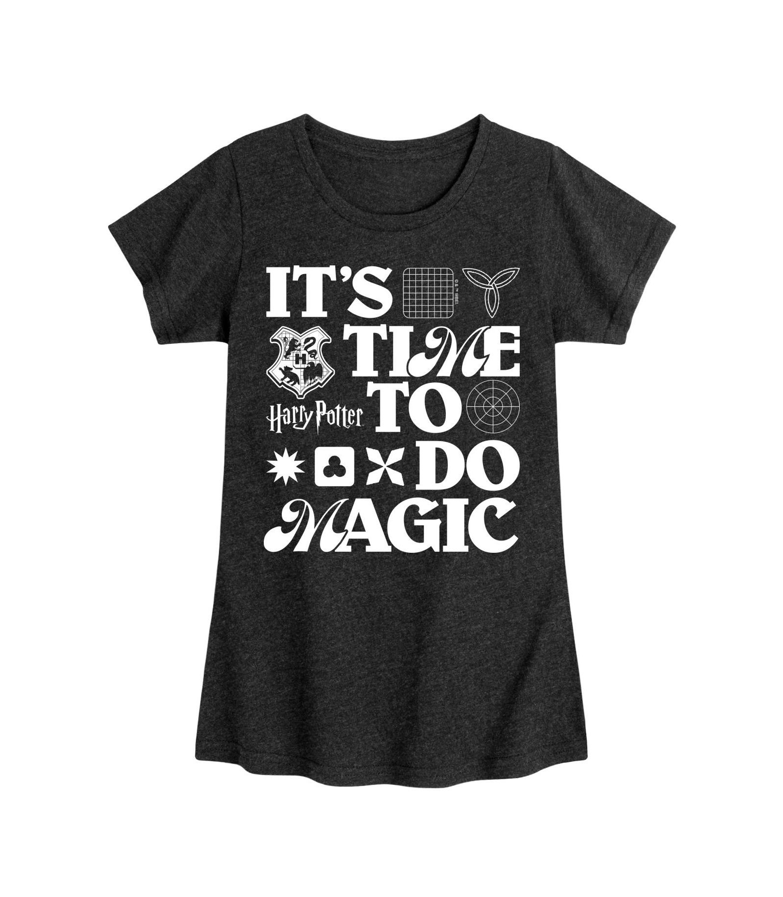 Harry Potter Big Girls To Do Magic Graphic Short Sleeve Tee