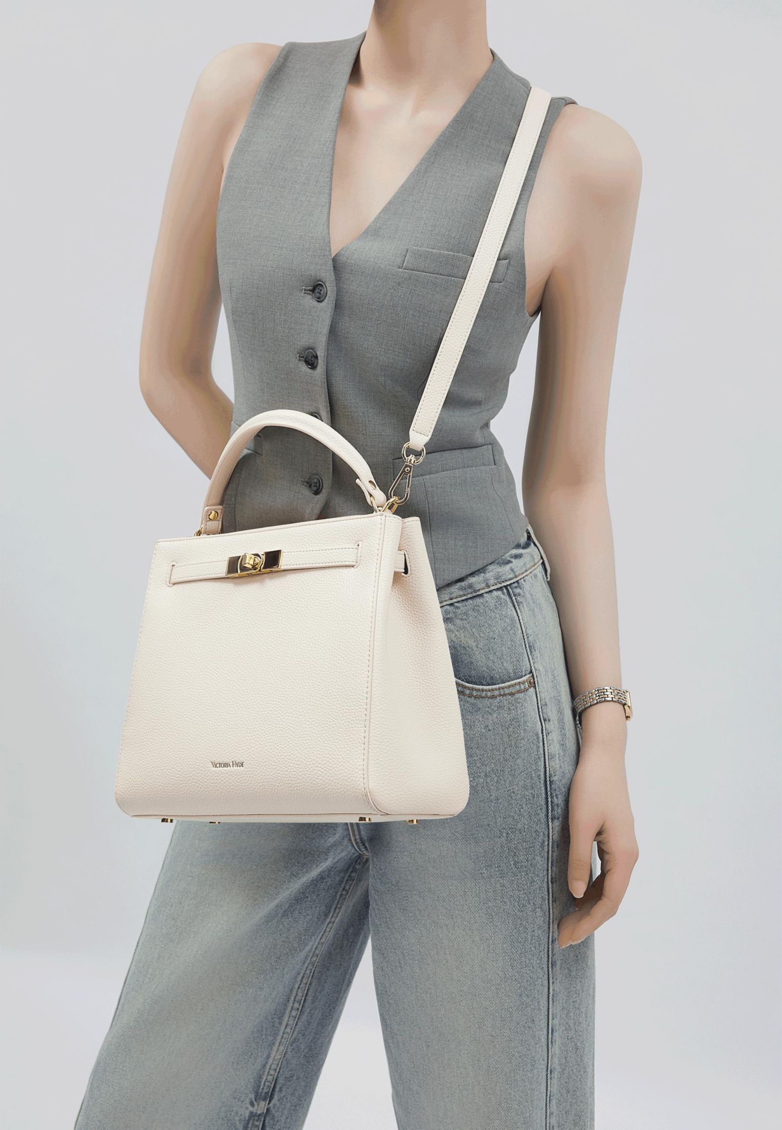 New-Victoria Women Satchel & Victoria Hyde Medium Handbag - Bags for Women