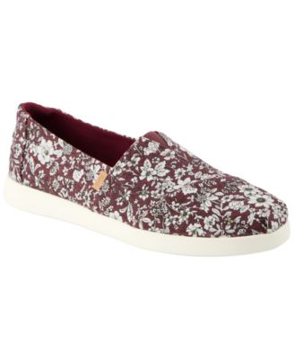Dark Burgundy Archival Floral Print