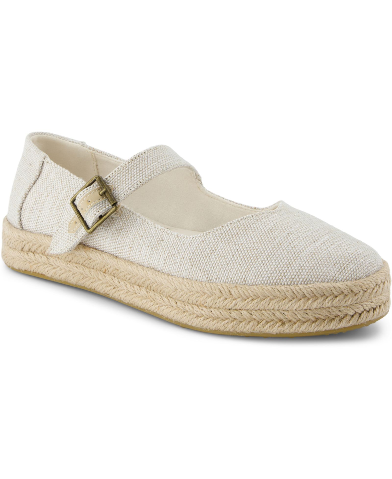 TOMS Женские эспадрильи Carolina Mary Jane Flats