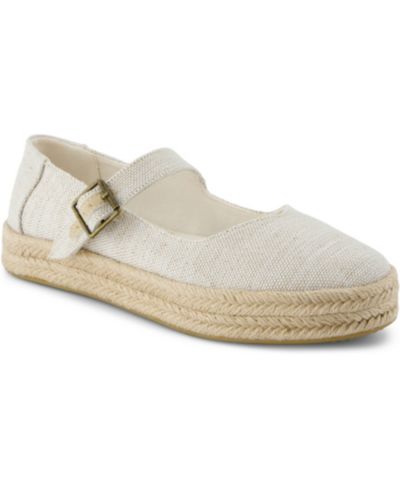 TOMS Женские эспадрильи Carolina Mary Jane Flats