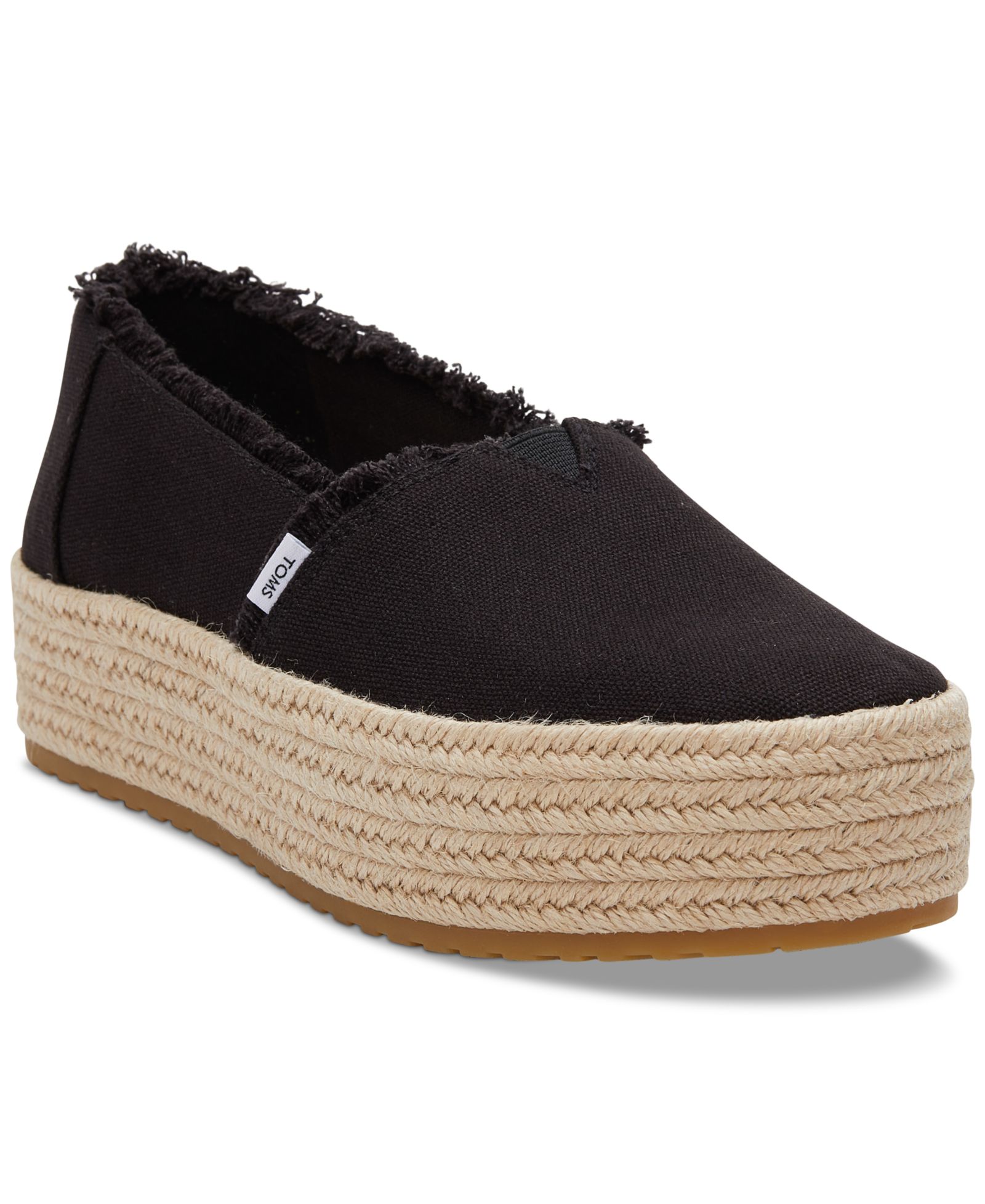 TOMS Женские эспадрильи Valencia Slip-On Platform