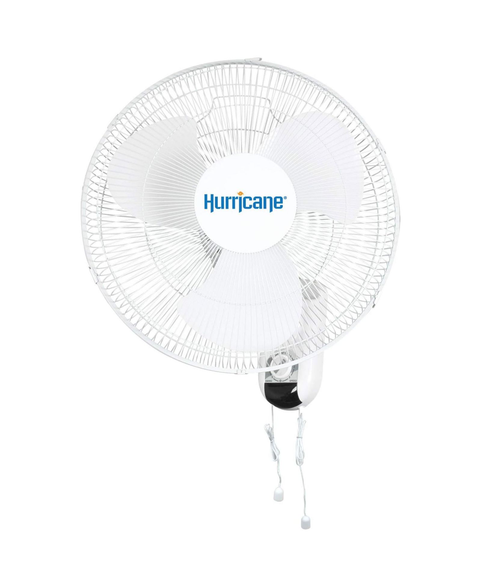 Hurricane Classic настенный вентилятор, 16 Inch, 90 Degree, 3 скорости, белый
