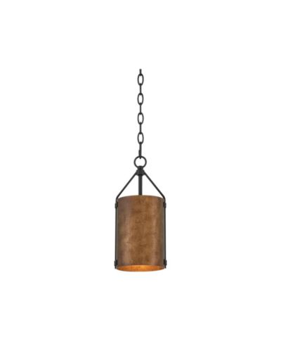 Подвесной светильник Possini Euro Design Julian 6" Farmhouse Rustic Pendant Black Bronze Finish