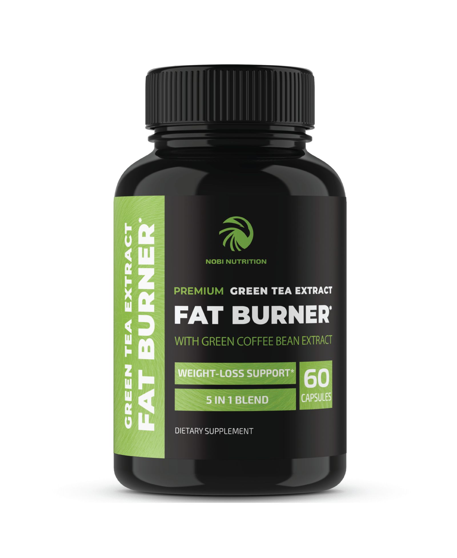 Nobi Nutrition Green Tea Fat Burner, 120 шт