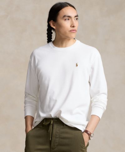 Polo Ralph Lauren Мужская футболка из мягкого хлопка Custom Slim Fit