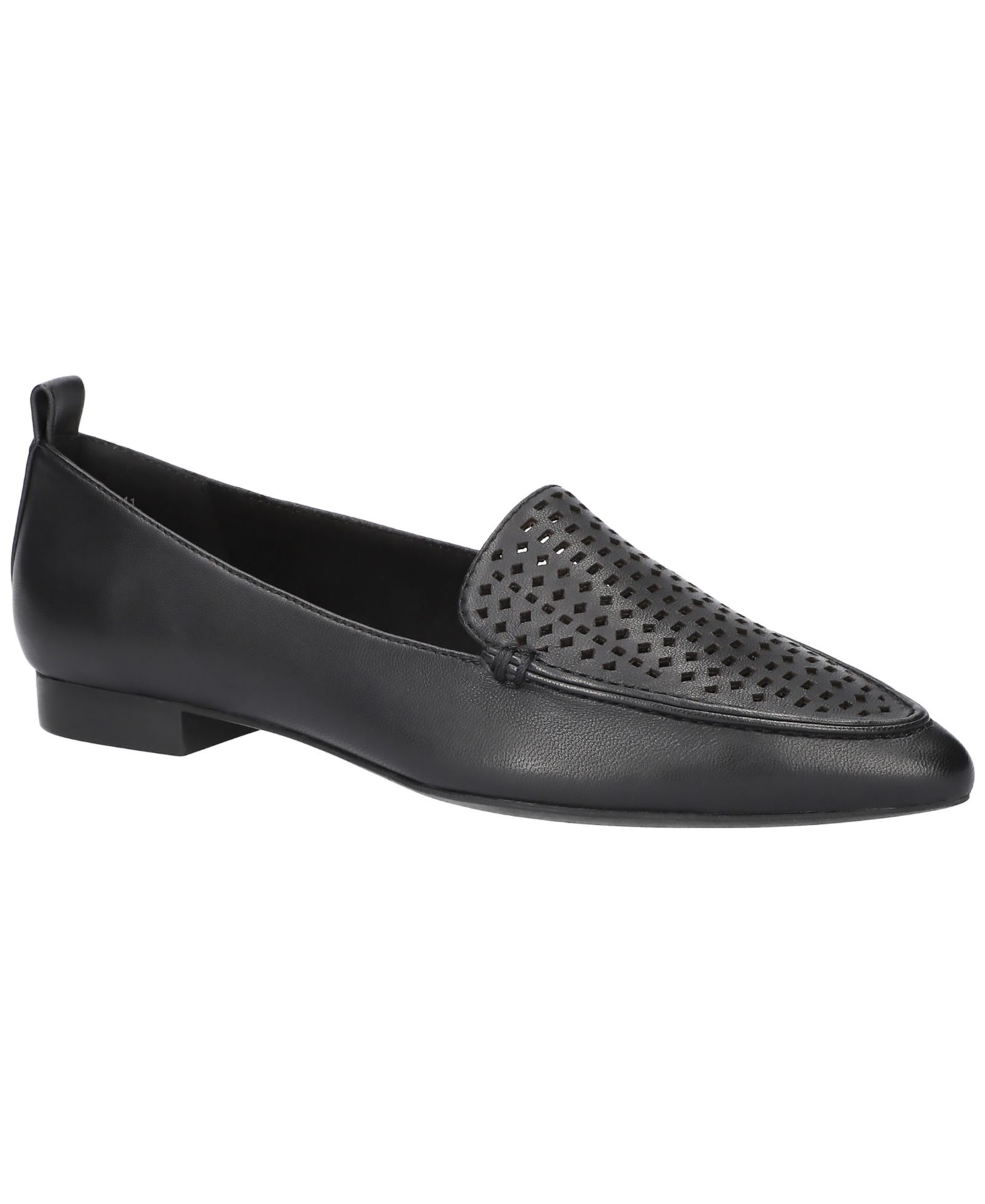 Bella Vita Women's Alessi Perf Pointed Toe Flats