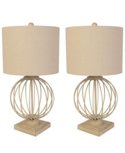Набор настольных ламп Lavish Home 28" USB Charging LED