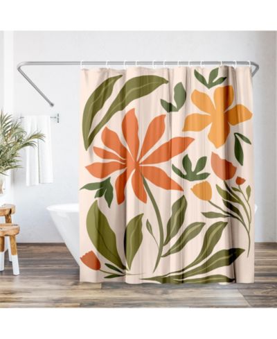 Штора Americanflat 71x74 A Warm Day Shower Curtain - 100% Polyester