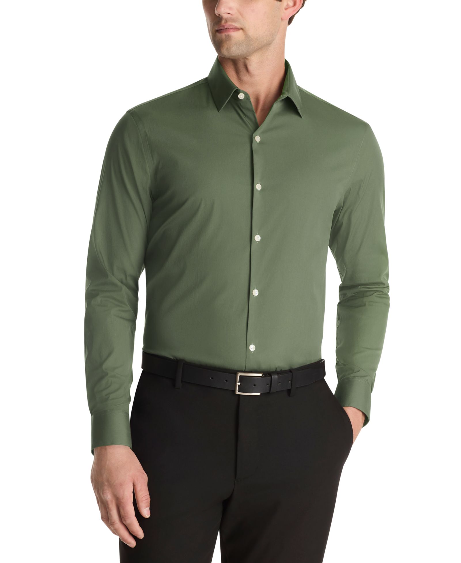 Calvin Klein Men's Extra Slim-Fit Dress Shirt
