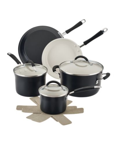 Набор кухонной посуды из 10 предметов Rachael Ray Cucina Ceramic Nonstick