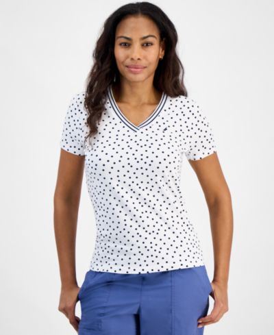 Nautica Women's Polka-Dot Rivera Top