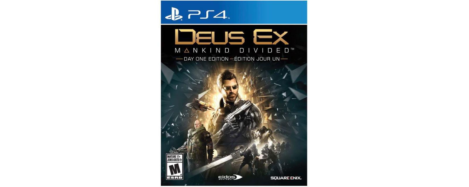 Deus EX Mankind Divided : Day One Edition для Playstation 4