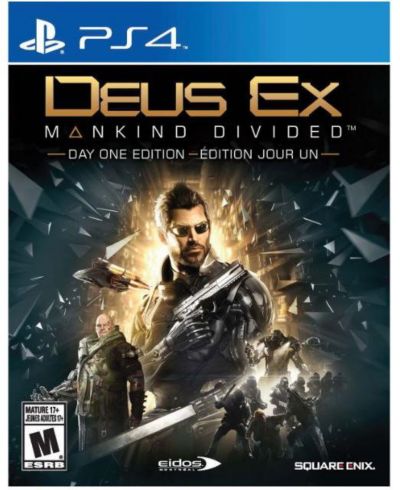 Deus EX Mankind Divided : Day One Edition для Playstation 4