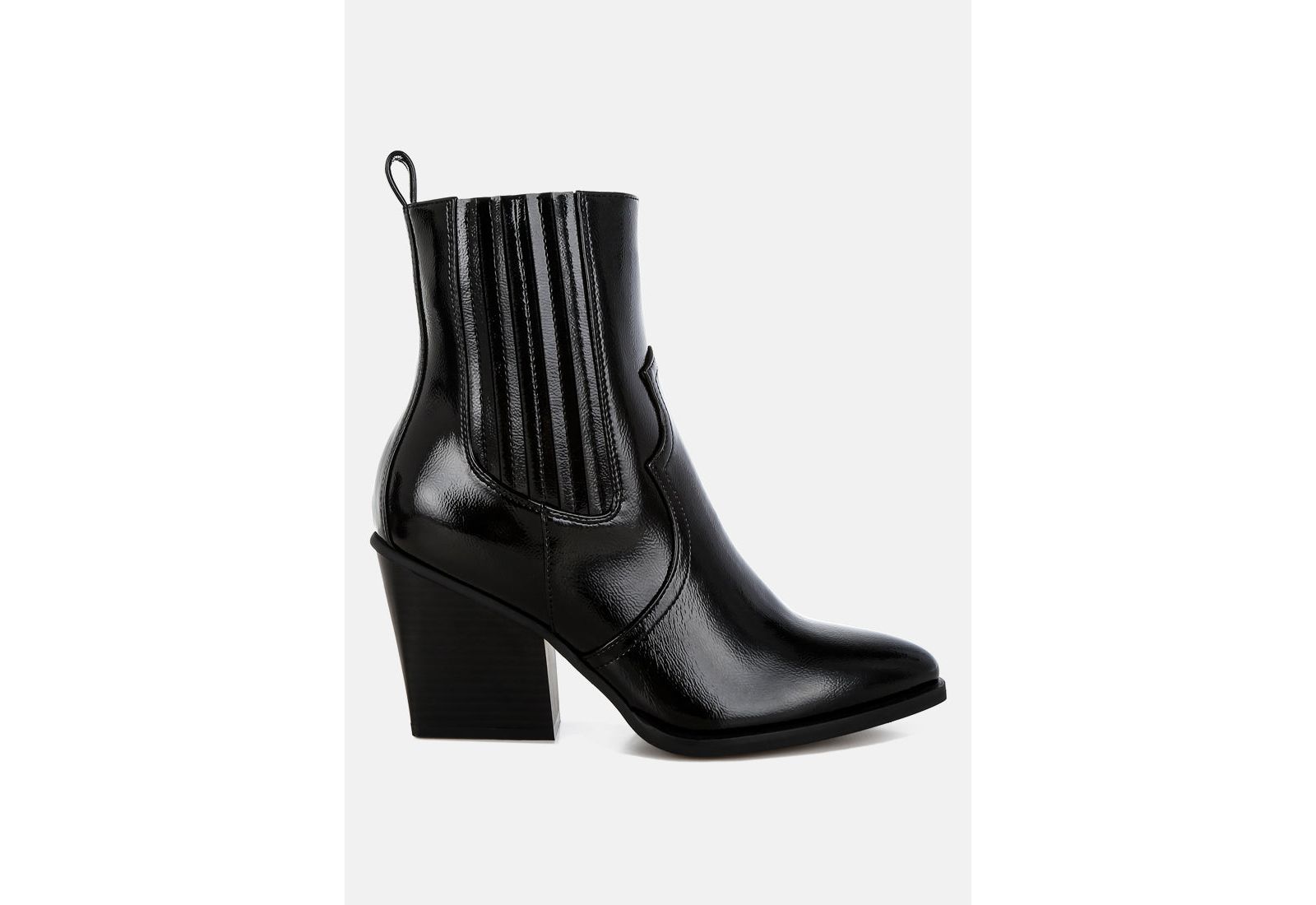 London Rag Womens Cornus Pointed Toe Ankle Boots