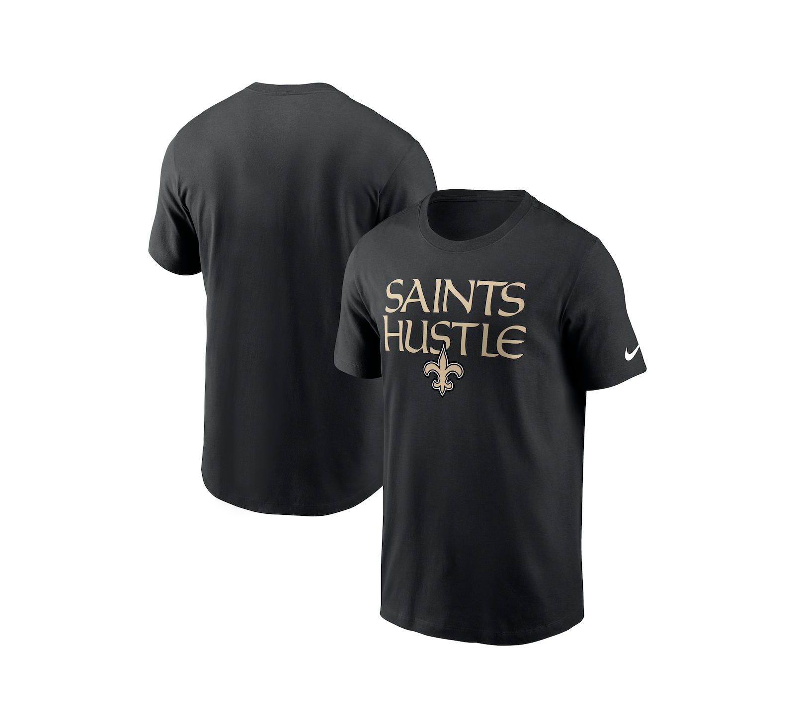 Мужская футболка Nike Black New Orleans Saints Hometown
