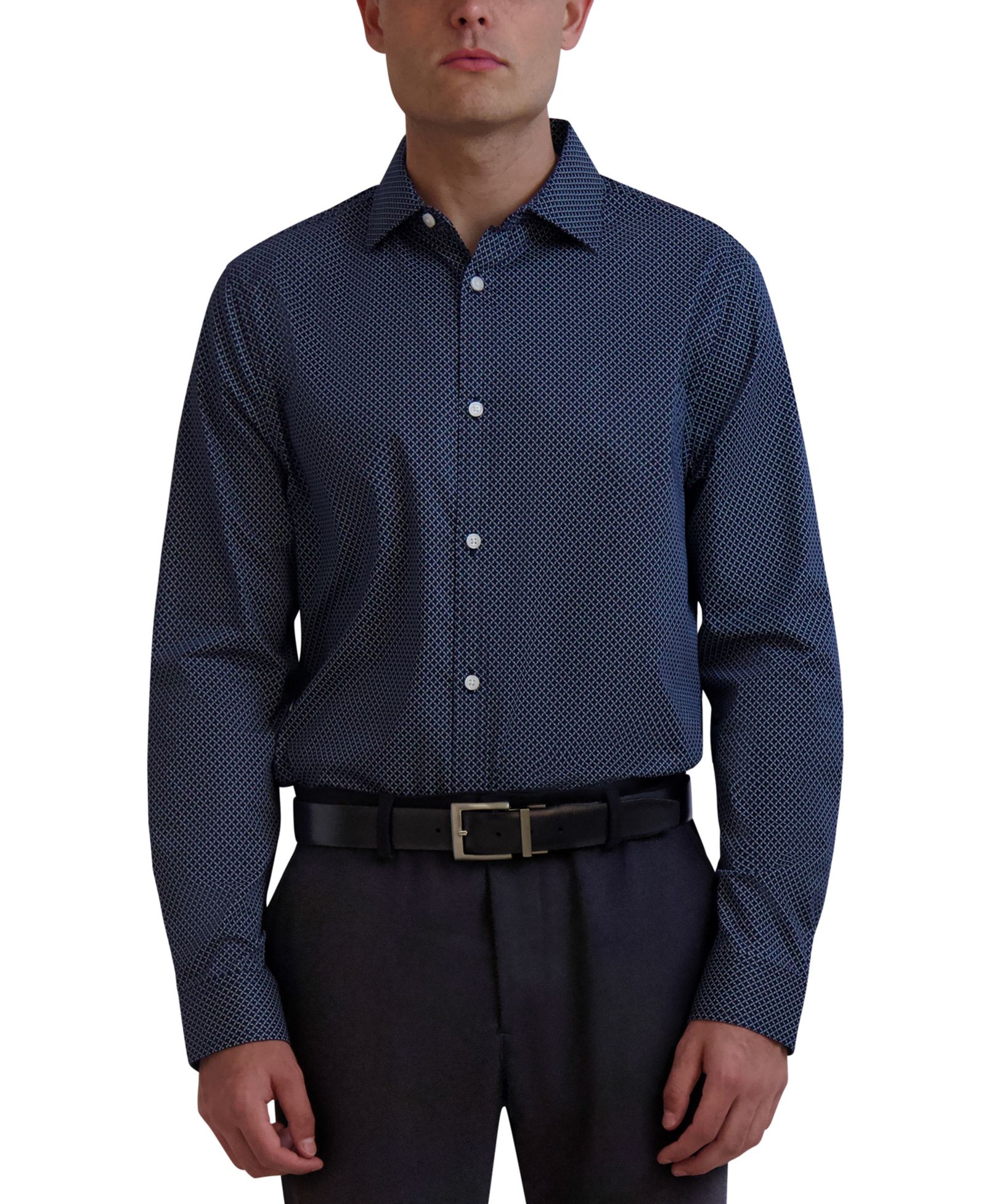 Мужская рубашка Karl Lagerfeld Paris Slim-Fit Geo-Print