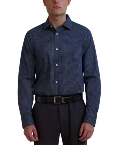 Мужская рубашка Karl Lagerfeld Paris Slim-Fit Geo-Print