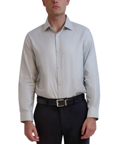 Мужская рубашка Karl Lagerfeld Paris Slim-Fit Textured Dobby