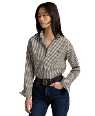 Dark Brown/White