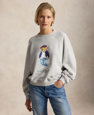 Женский свитшот Polo Ralph Lauren Polo Bear Lightweight Fleece Crewneck