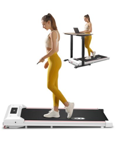 REDLIRO Walking Pad Under Desk Treadmill 265LBS 2.25HP Running Machine for Home Office