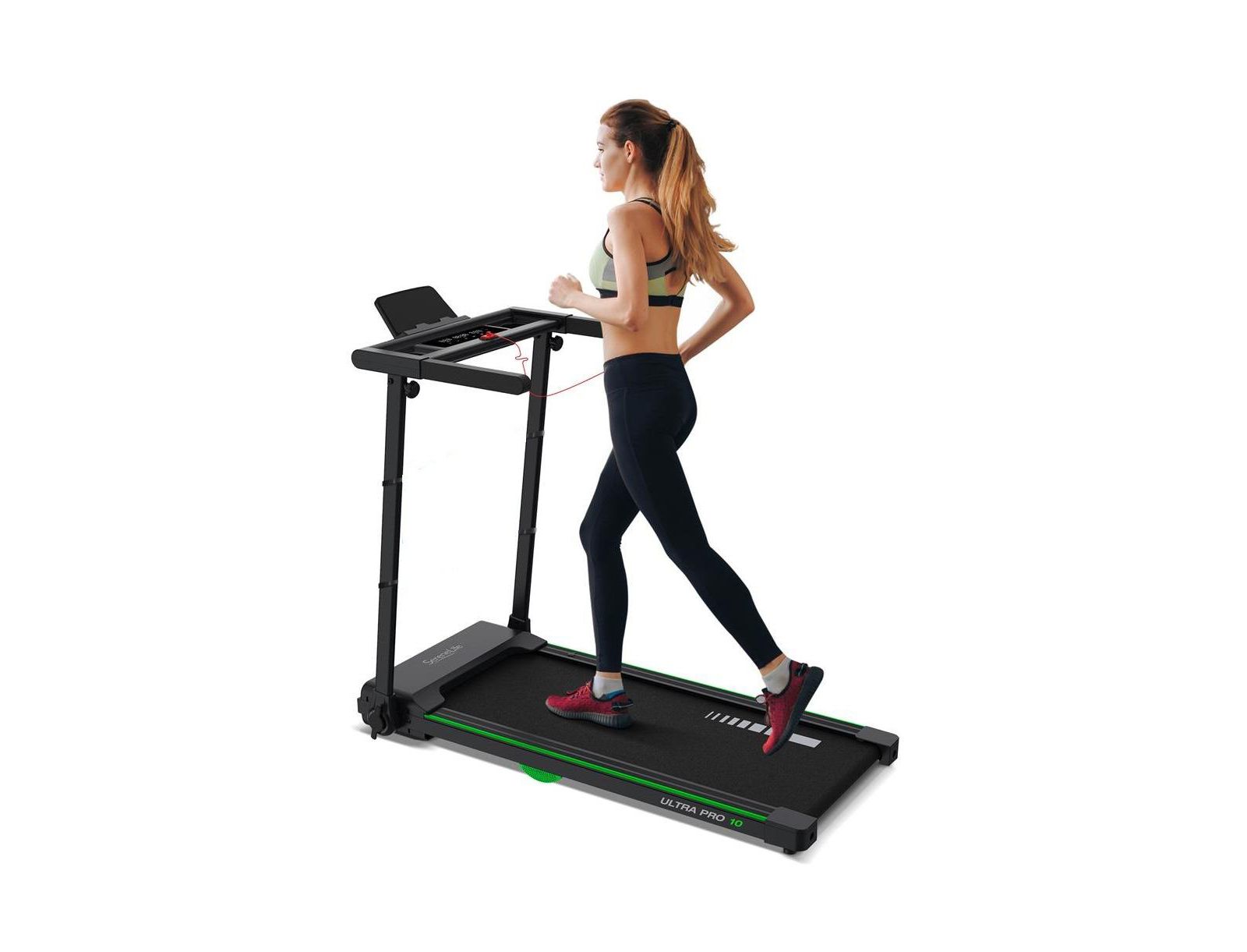 SereneLife 2.5 HP Foldable Motorized Treadmill with LED Display
