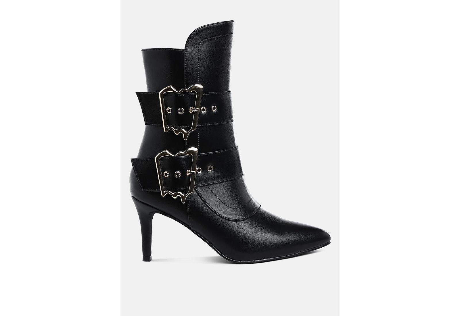 Ботильоны London Rag Womens Ebera Chunky Buckle Strap Ankle Boots