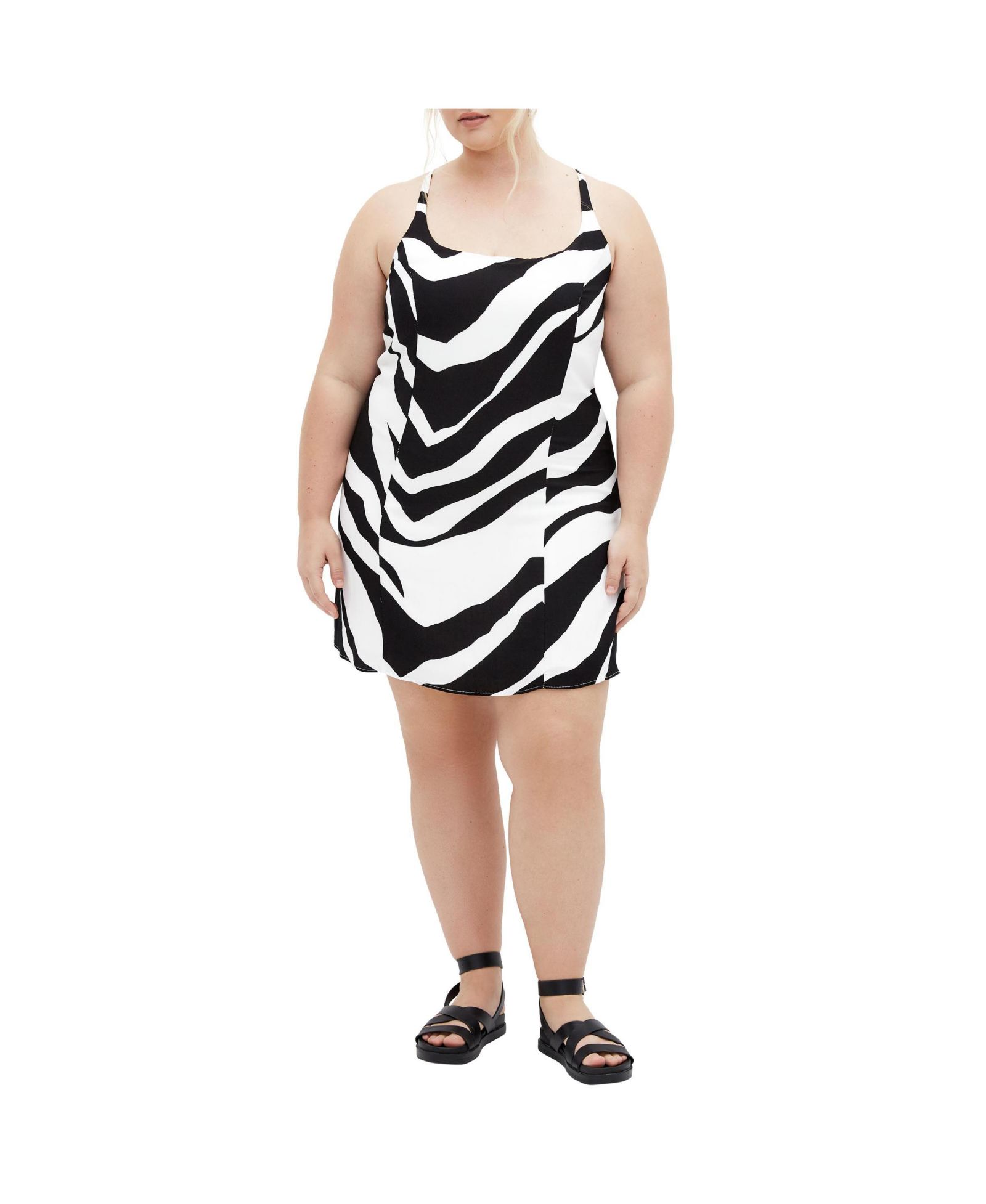 Женское платье CITY CHIC Plus Size Caitlin Print