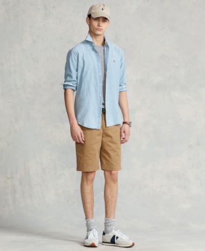 Polo Ralph Lauren Men's Long Sleeve Classic-Fit Chambray Shirt