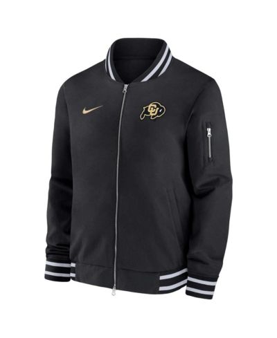 Бомбер Nike Men's Black Colorado Buffaloes Full-Zip
