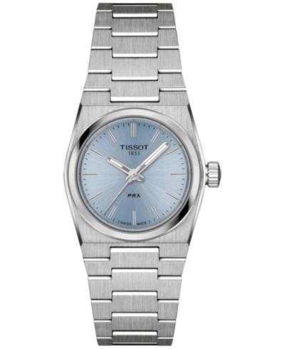 Tissot Женские швейцарские часы PRX Stainless Steel Bracelet Watch 25mm