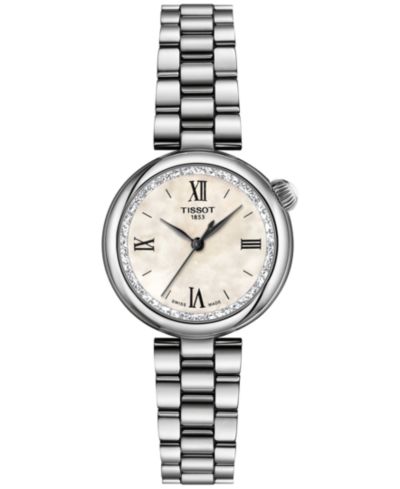 Женские швейцарские часы Tissot Swiss Desir из нержавеющей стали с браслетом, 28mm